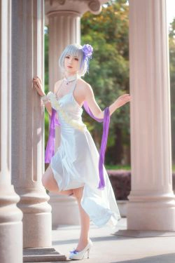 [Cosplay写真] 小姐姐弥音音ww - 天狼星 纯白蔷薇(8P)