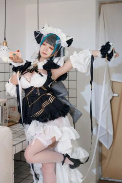 [Cosplay写真] 动漫博主樱落酱w - 柴郡(28P)