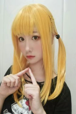 [Cosplay写真] 动漫博主弦音sic - 黄头发妹妹(9P)
