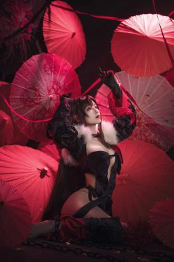 [Cosplay写真] 动漫博主铁板烧鬼舞w - 虞美人(26P)