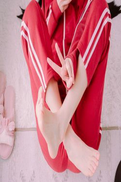 [Cosplay写真] 萌妹子眼酱大魔王w - 裸足(9P)