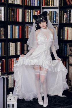 [网红COSER] 动漫博主雪晴Astra - 爱宕花嫁(18P)