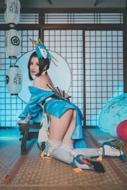 [网红COSER] COS福利rioko凉凉子 - 不知火舞魅语(20P)