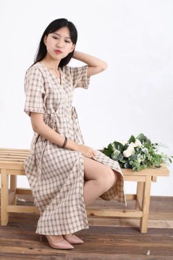 [奈丝] NO.128 小橙子 80年代的复古衬衫裙(41P)