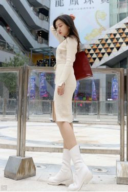 [思话SiHua] SH044 露露 冬日步行街的薄肉丝(94P)