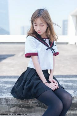 [喵糖映画] VOL.322 天台少女(46P)