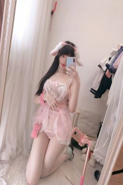 [Cosplay] NAGISA魔物喵[fantia] - ピンクのレースのうさぎ(32P)