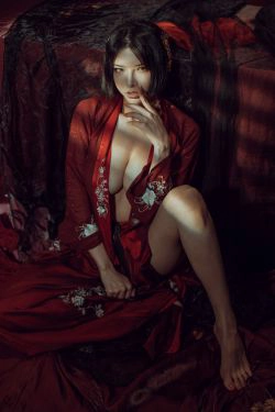 [COS福利] 秋和柯基(夏小秋秋秋) - 昏红帐(52P)