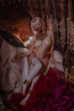 [COS福利] 人气Coser二佐Nisa - fate玛修舞娘(39P)