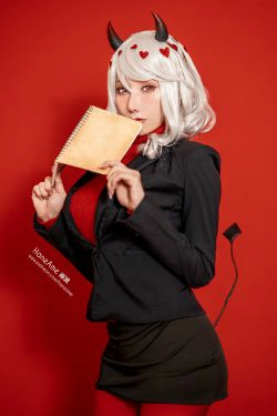 [COS福利] Hane Ame 雨波 - Helltaker Muodes(16P)