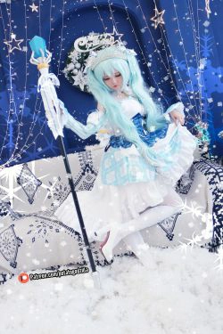 [COS福利] Coser小姐姐Potato Godzilla - Snow Miku(41P)