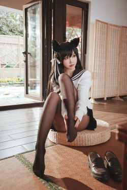 [网红COSER写真] 可爱人气Coser面饼仙儿 - 爱宕JK2(47P)