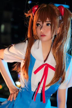 [网红COSER写真] Coser小姐姐Potato Godzilla - Asuka(23P)
