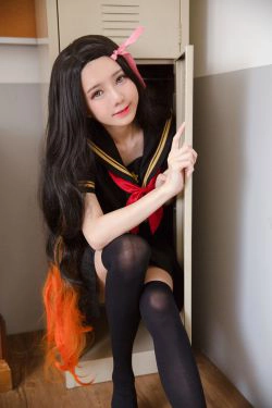 [网红COSER写真] Sally Dorasnow - Nezuko School(19P)