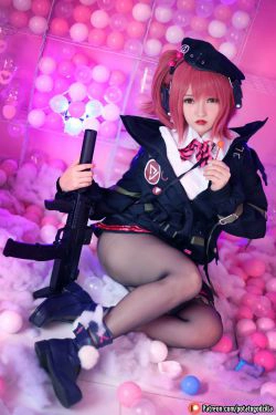 [网红COSER写真] Coser小姐姐Potato Godzilla - MP7 (Girls Frontline)(40P)