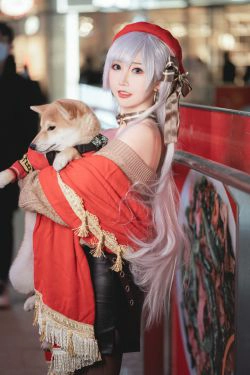 [网红COSER写真] 可爱人气Coser面饼仙儿 - 圣诞贝法(17P)