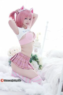 [网红COSER写真] Coser小姐姐Potato Godzilla - Pink Casual(36P)