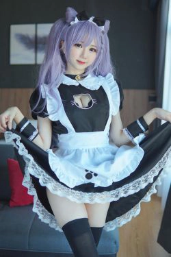 [网红COSER写真] Sally Dorasnow - Keqing Maid(52P)