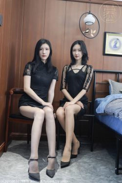 [丝慕SMOU] 蜜系列 M013 紫宁&茗茗 丝袜美腿套图(66P)