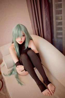 [网红COSER写真] 周叽是可爱兔兔 - 伊丽莎白连体衣(15P)