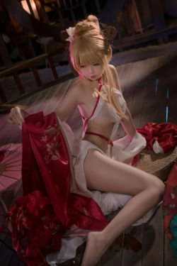 [网红COSER写真] 可可老师 - 碧蓝航线 光荣凉夜春雪(50P)