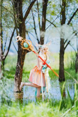 [网红COSER写真] 桜桃喵 - 小鹿(37P)
