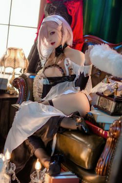 [网红COSER写真] 起司块wii写真 - 宫本武藏 女仆(51P)
