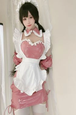 [网红COSER写真] 动漫博主小仓千代w - 粉色漆皮女仆(29P)