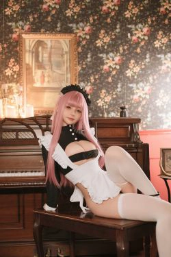 [网红COSER写真] 桜井宁宁 - 复古女仆(45P)