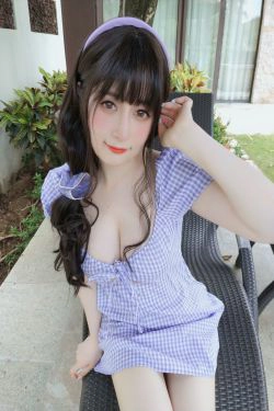 [网红COSER写真] Coser小姐姐白银 - 夏日的格子连衣裙(85P)