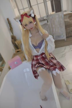 [网红COSER写真] Cos小姐姐雪琪 - 千岛酱猫耳(35P)
