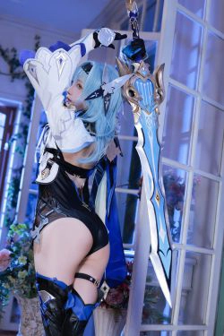 [网红COSER写真] 动漫博主水淼aqua - 原神优菈 原造(30P)