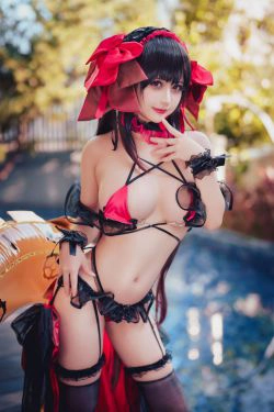 [网红COSER写真] 沖田凜花Rinka - Kurumi Tokisaki Swimsuit(29P)