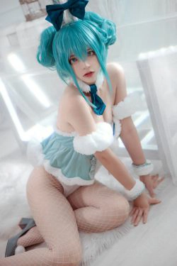 [网红COSER写真] 疯猫ss - miku初音兔女郎(25P)