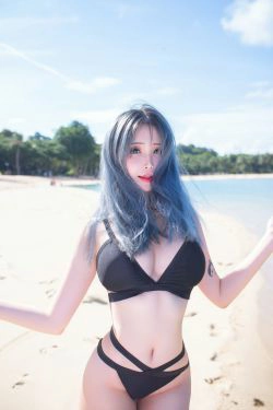 [网红COSER写真] 花リリ(Plant Lily) - Beach lily(40P)