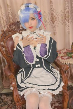 [网红COSER写真] 钛合金大粑粑 - 蕾姆(27P)