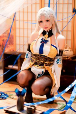 [福利COS] Coser小姐姐星之迟迟 - 胡桃(54P)