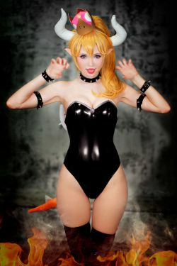 [福利COS] Peach milky - Bowsette(10P)