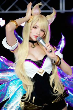 [福利COS] Peach milky - Peachmilky KDA Ahri [League of Legends](142P)