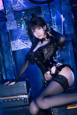 [福利COS] 动漫博主水淼aqua - 猫咪女郎-黑色猫猫(59P)