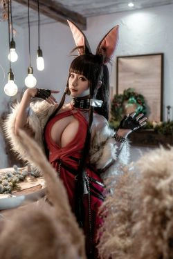 [福利COS] 动漫博主蠢沫沫 - 碧蓝航线 赤城(40P)