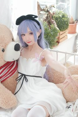 [福利COS] 花柒Hana - 独角兽清凉阅读时光(20P)
