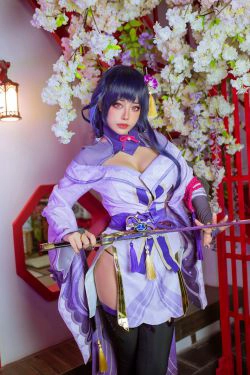 [网红COS] 日本性感萝莉Byoru - Raiden Shogun(72P)