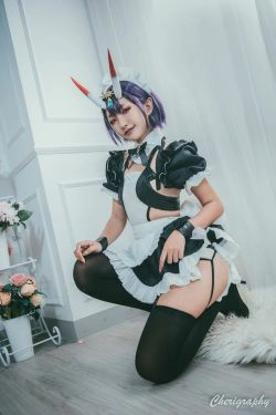 [福利COS] Roroki骷髅姫 - 酒吞女仆(16P)