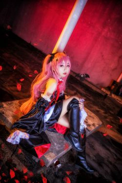 [福利COS] 动漫博主浅野菌子 - 终结的炽天使 克鲁鲁・采佩西(11P)