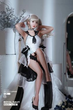 [福利COS] 可爱人气Coser面饼仙儿 - 可畏婚纱(25P)