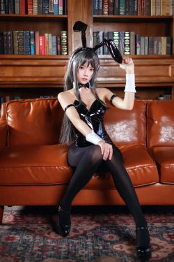 [福利COS] 桜桃喵 - 樱岛麻衣兔女郎(50P)