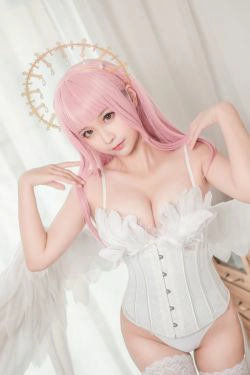 [福利COS] 动漫博主蠢沫沫 - 光天使(45P)