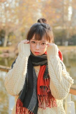 [福利COS] 可爱妹子Fushii_海堂 - 秋日女友(31P)