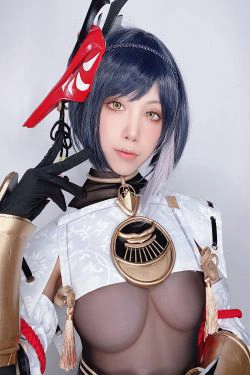 [福利COS] 动漫博主水淼aqua - 九条裟罗 自拍(33P)